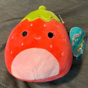 Squishmallows Scarlet the Strawberry 5” NWT
